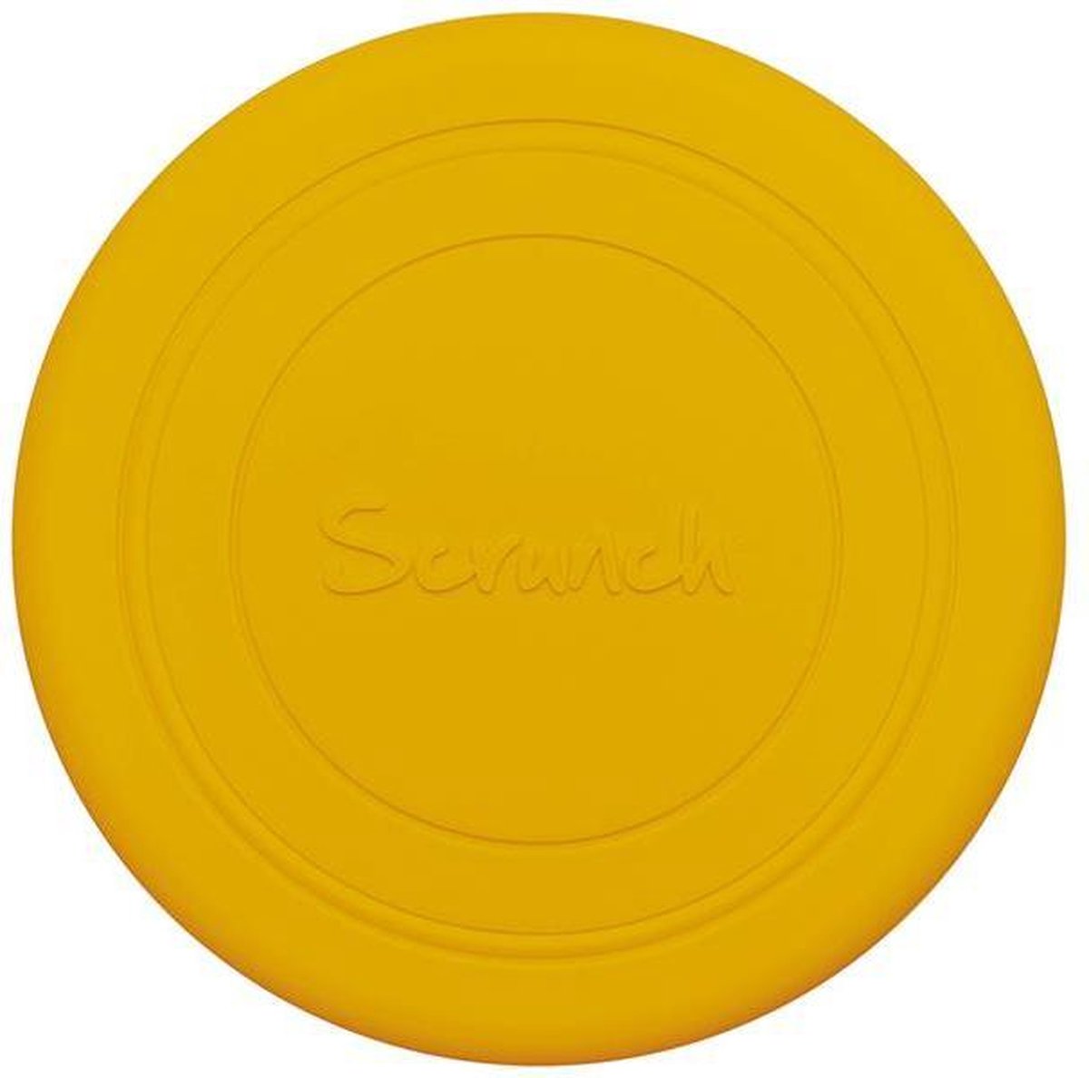 SCRUNCH Frisbee - Geel - Opvouwbaar - Recycleerbaar