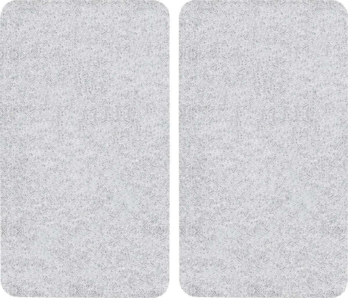 WENKO set van 2 glazen afdekplaten voor fornuis | 30 x 52 cm