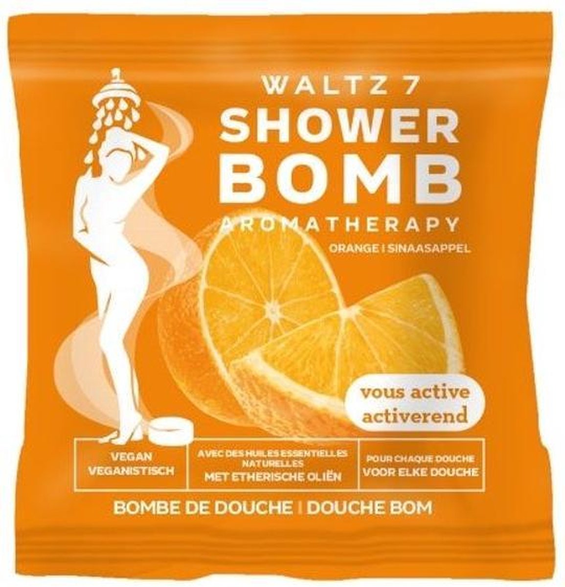 Waltz 7 Shower Bomb Sinaasappel - Activerend