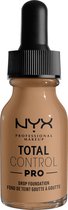 NYX Professional Makeup Total Control Pro Drop Foundation  -  TCPDF15 Caramel - Foundation -