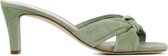 Unisa Vrouwen Suède    Slippers /   - Masha sue - Groen - Maat 37