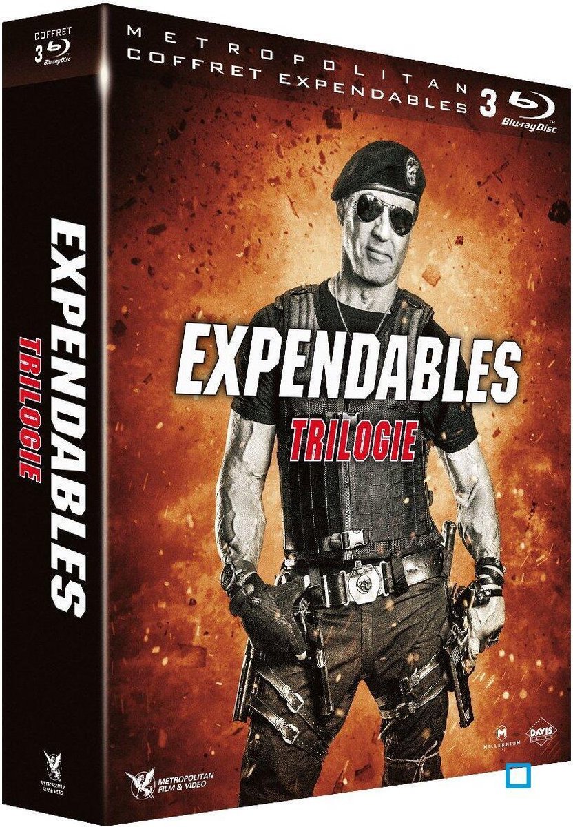 EXPENDABLES TRILOGIE 1 A 3 (Bluray) Dvd's
