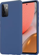 Shieldcase Silicone case Samsung Galaxy A72 - blauw