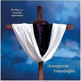Kaart - gezegende paasdagen kruis - Bijbel - Christelijk - Majestic Ally - 6 stuks