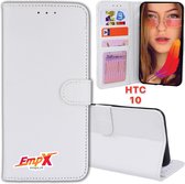 EmpX Telefoonhoesje - Book Case - Geschikt Voor HTC 10 - Wit