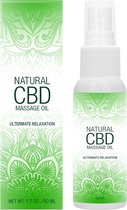 Natural CBD - Massage Oil - 50 ml - Massage Oils - Discreet verpakt en bezorgd