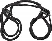 100% Cotton Wrist or Ankle Cotton Cuffs - Black - Bondage Toys - black - Discreet verpakt en bezorgd