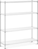 Royal Catering Stellingkast - Metaal 150 x 45 x 180 cm - 1.000 kg - met matten