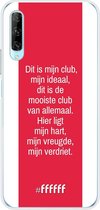 6F hoesje - geschikt voor Honor 9X Pro -  Transparant TPU Case - AFC Ajax Dit Is Mijn Club #ffffff