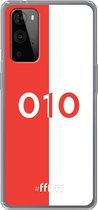 6F hoesje - geschikt voor OnePlus 9 Pro -  Transparant TPU Case - Feyenoord - 010 #ffffff