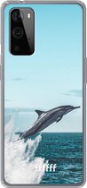 6F hoesje - geschikt voor OnePlus 9 Pro -  Transparant TPU Case - Dolphin #ffffff