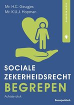 Boek cover Recht begrepen  -   Socialezekerheidsrecht begrepen van H.C. Geugjes