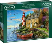 Falcon puzzel The Lighthouse Keeper’s Cottage - Legpuzzel - 1000 stukjes