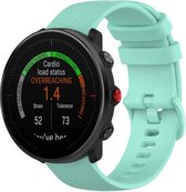 Siliconen Smartwatch bandje - Geschikt voor  Polar Vantage M siliconen bandje - aqua - Horlogeband / Polsband / Armband