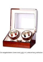 Portax Watchwinder Eleganza 4 Horloges Burl hout 1002323002