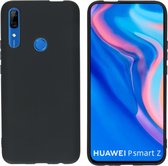 Huawei P Smart Z Hoesje Siliconen - iMoshion Color Backcover - Zwart