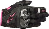 Alpinestars Stella SMX-1 Air V2 handschoen dames zwart/roze