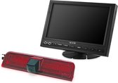 VZ-51 Achteruitrijcamera Set voor Volkswagen Caddy Bestelbus (Dubbele deuren 2003-heden & Achterklep 2003-2015)