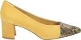 Marco Tozzi dames pump - Geel - Maat 37