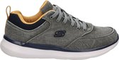 Skechers Delson sneakers grijs Canvas - Heren - Maat 40
