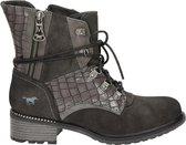 Mustang dames veterboot - Antraciet - Maat 39