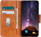 Motorola Moto G 5G Hoesje Wallet Book Case Bruin