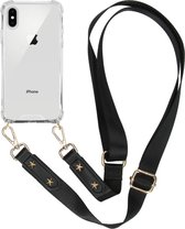 iMoshion Backcover met strap iPhone Xs / X hoesje - Transparant
