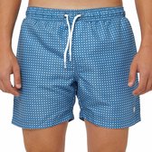 Spex Tide Zwemshort / Zwembroek - Blauw/Wit Heren - Maat L