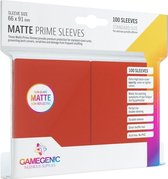 Gamegenic Matte Prime Sleeves Red (100)