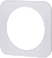 Afdekraam - Igna Jura - 1-voudig - Rond - Glas - Wit