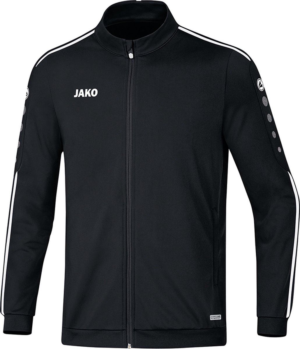 Jako Striker 2.0 Polyestervest Kinderen - Zwart / Wit | Maat: 164