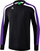 Erima Liga 2.0 Sweatshirt Kinderen - Zwart / Donker Violet / Wit | Maat: 128