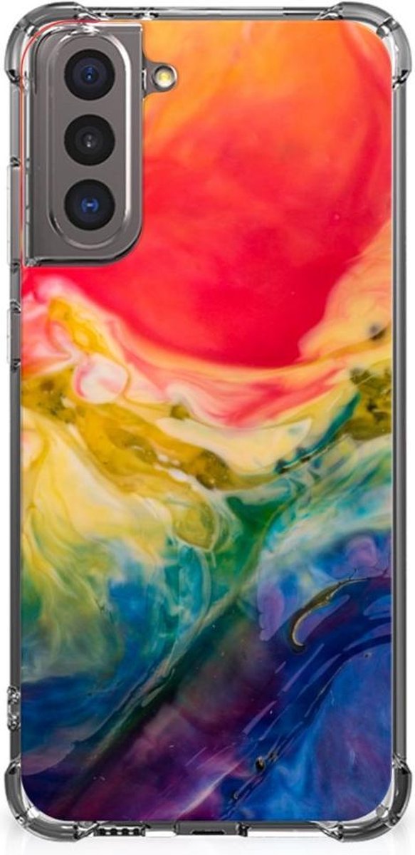 Back Cover Samsung Galaxy S21 Watercolor Dark