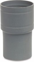 Verloopring PVC-U 80 mm lijmmof x verjonging grijs