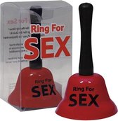 Seksbel 'Ring for Sex' - Rood - Cadeautips - Fun & Erotische Gadgets - Diversen - Fun Artikelen