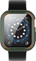 Nillkin Apple Watch 40MM Hoesje Bumper met Tempered Glass Groen