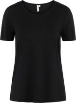 Pieces T-shirt Pckamala Ss Top Noos Bc 17110552 Black Dames Maat - M