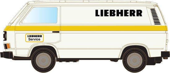 Minis - 1:160 Vw T3 Liebherr Service (?/21) * - MIS-LC4341