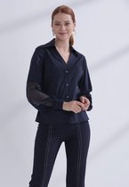 Blouse Dames Siena Donkerblauw - 40