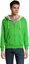 SOLS Sherpa Unisex Zip-Up Hooded Sweatshirt / Hoodie (Franse marine)