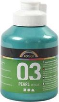 Acrylverf - Groen - Metallic - A-color - 500 ml
