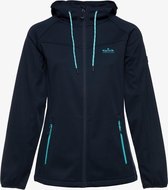 Kjelvik dames softshell jas - Blauw - Maat L - Winddicht - Ademend materiaal