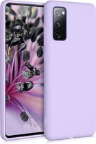 kwmobile telefoonhoesje voor Samsung Galaxy S20 FE - Hoesje voor smartphone - Back cover in lavendel