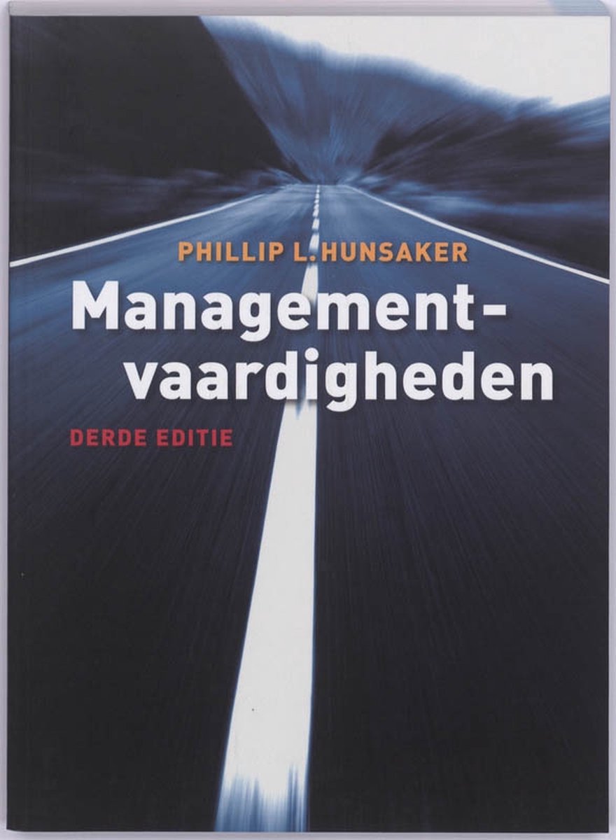 Omslag van Managementvaardigheden