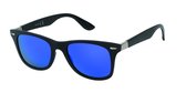 IZZLE Zonnebril Heren Wayfarer PZ20-033 - Polariserend - UV400 - Zwart montuur/Gekleurd glas