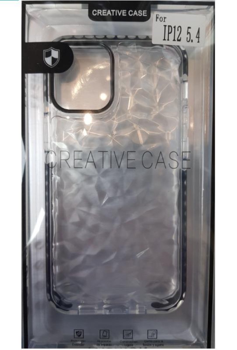 Creative Case | Apple iPhone 12 Mini | High Quality | Dikke randen | super sterk |