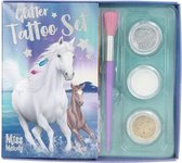 Miss Melody Tattooset Glitter 16 X 14 Cm Papier 50-delig