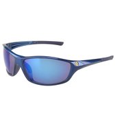 IZZLE Zonnebril Heren 3240 - UV400 bescherming - Blauw met zwart montuur/Gekleurd glas