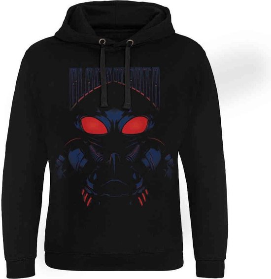 DC Comics Aquaman Hoodie/trui -L- Black Manta Zwart