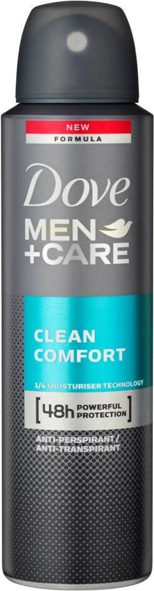 Goedkoopste Dove Men Care - Deodorant - Spray - Clean Comfort - 150ml